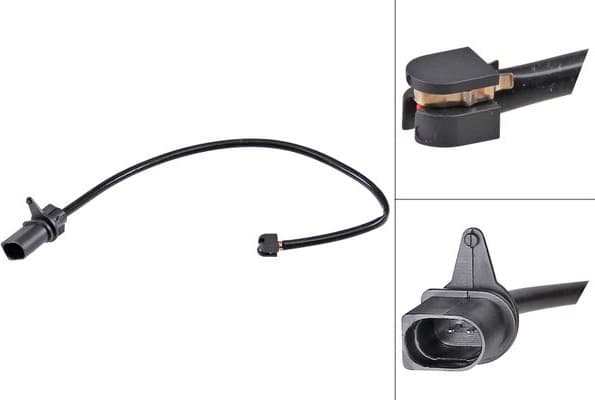 Warning Contact, brake pad wear 39452