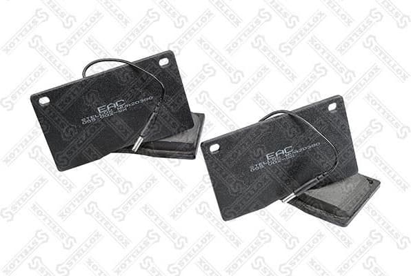 Brake Pad Set, disc brake 055 002-SX