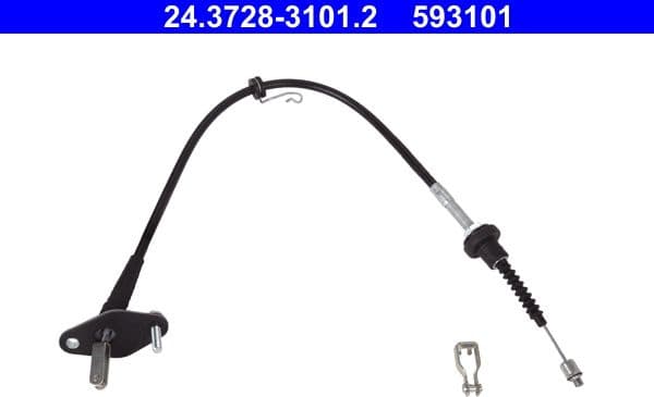 Cable Pull, clutch control 24.3728-3101.2 - image 2