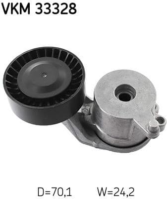Belt Tensioner, V-ribbed belt VKM33328