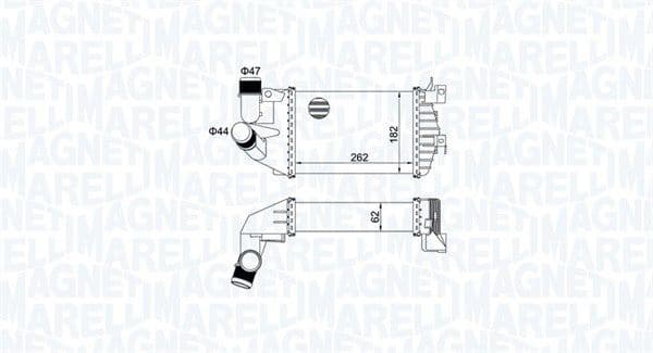 Charge Air Cooler 351319205080
