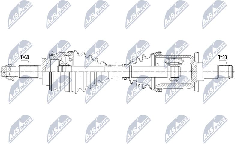 Drive Shaft NPW-TY-121