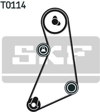 Timing Belt Kit VKMA 01021 - image 4