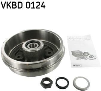 Brake Drum VKBD 0124 - image 2