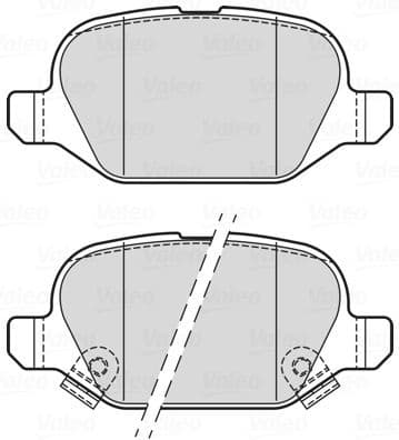 Brake Pad Set, disc brake ESSENTIAL 302338
