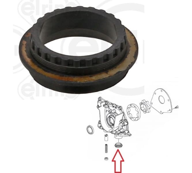 Seal oil pump drive 576.580