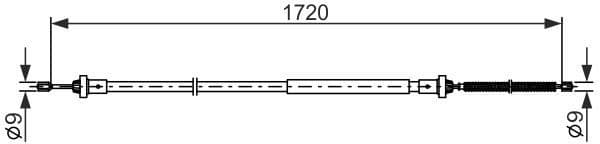 Cable Pull, parking brake 1987482831 - image 5