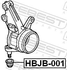 Bellow, ball joint HBJB-001 - image 2