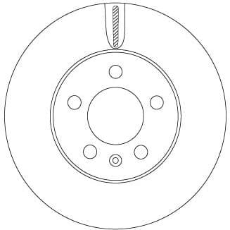 Brake Disc DF6584 - image 3
