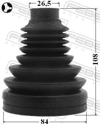 Bellow Kit, drive shaft 2315-TATT - image 2