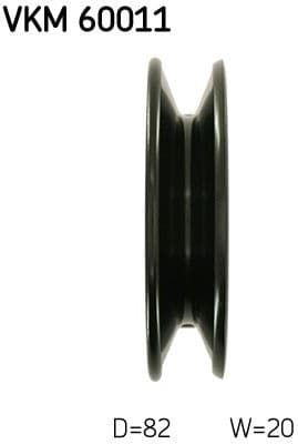 Deflection Pulley/Guide Pulley, V-belt VKM 60011 - image 5