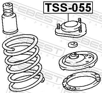 Suspension Strut Support Mount TSS-055 - image 2