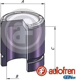 Piston, brake caliper D025639
