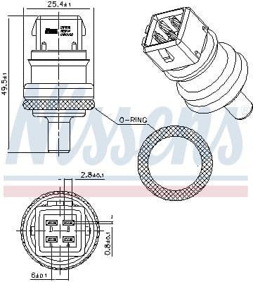 Sensor, coolant temperature ** FIRST FIT ** 207090