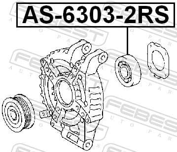 Bearing AS-6303-2RS - image 2