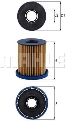 Filter oil OX1350