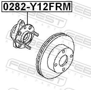 Wheel Hub 0282-Y12FRM
