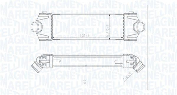 Charge Air Cooler 351319204320