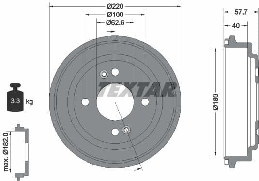 Brake Drum 94047000