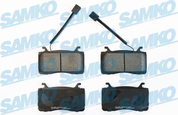 Brake Pad Set, disc brake 5SP2070