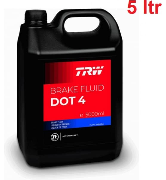 Stabdžių skystis TRW DOT4 5.0L - PFB405SE (TRW) - Autoera