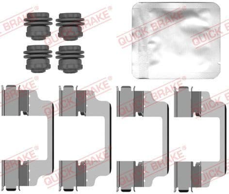 Accessory Kit, disc brake pad 109-0150