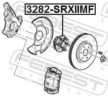 Wheel Hub 3282-SRXIIMF - image 2