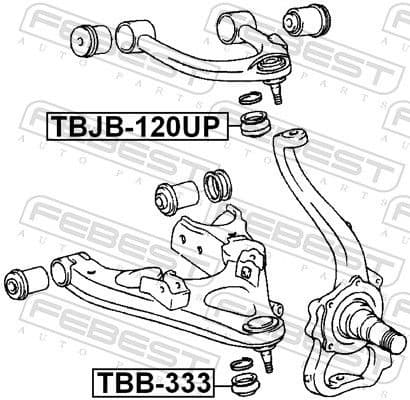 Bellow, ball joint TBB-333 - image 2
