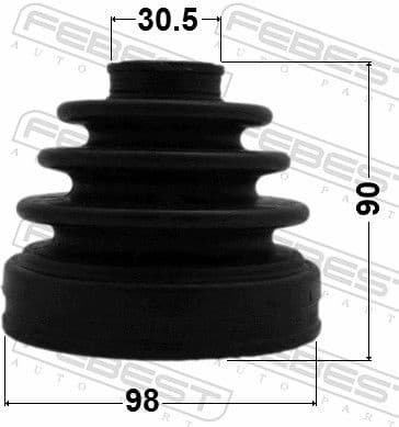 Bellow, drive shaft 0215-TA60R - image 2