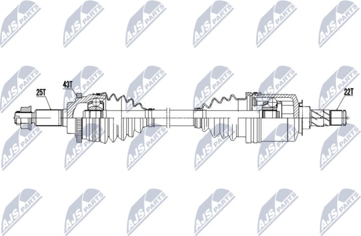 Drive Shaft NPW-SU-050