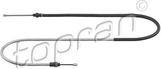 Cable Pull, parking brake 631 951