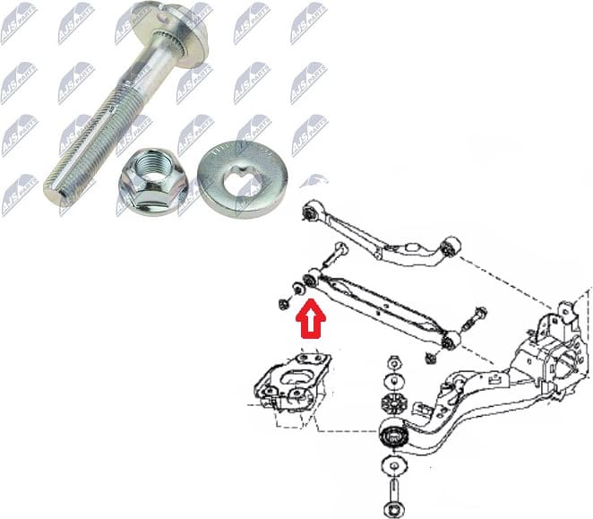 Bolt eccentric ZWT-NS-046SK