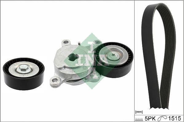 V-ribbed Belt Set 529 0543 10