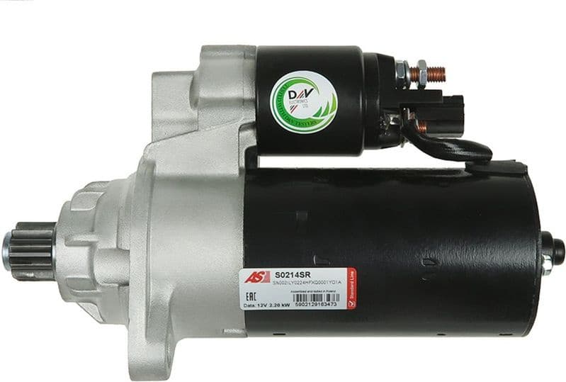 Starter Remanufactured AS S0214SR - image 4