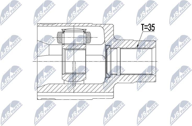 Joint Kit, drive shaft NPW-BM-122