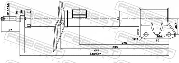 Shock Absorber 24661261R