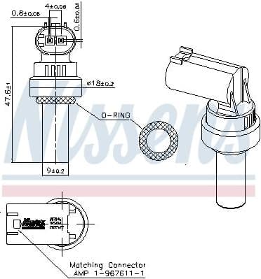 Sensor, coolant temperature ** FIRST FIT ** 207046