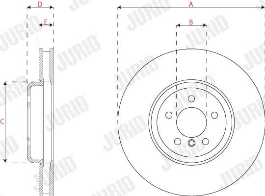 Brake Disc COAT+ 563283JC-1 - image 2