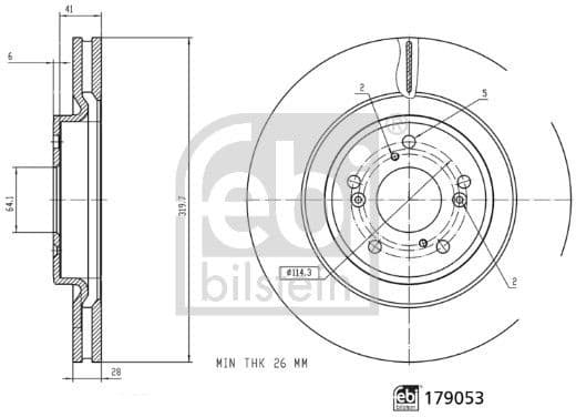 Brake Disc 179053