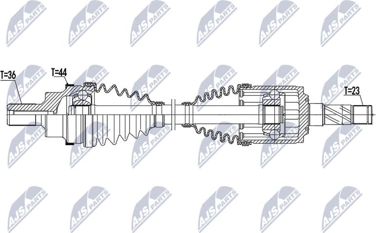 Drive Shaft NPW-VV-119