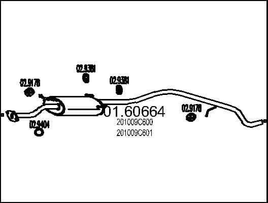 Rear Muffler 01.60664