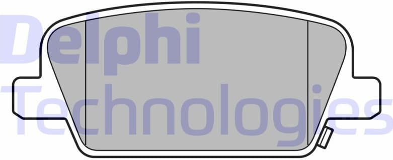 Brake Pad Set, disc brake LP3554