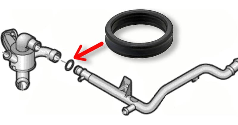 Gasket thermostat 331.270