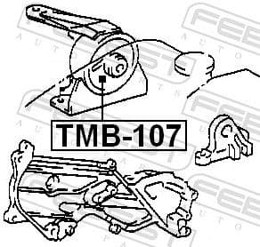 Mounting, engine TMB-107 - image 2