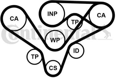 Water Pump & Timing Belt Kit CT1015WP2PRO - image 2