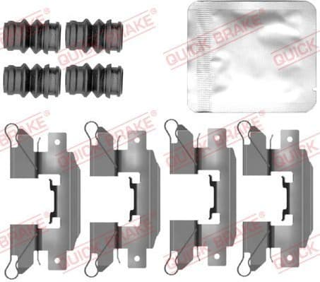 Accessory Kit, disc brake pad 109-0151