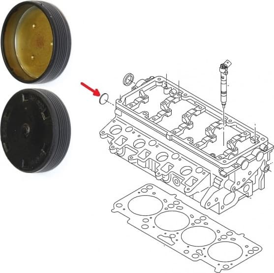 Plug, mounting bore 391.020