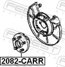 Wheel Hub 2082-CARR - image 2