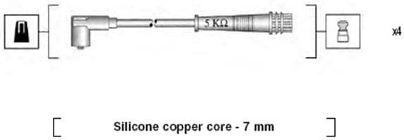 Ignition Cable Kit 941095790617