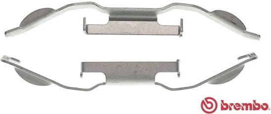 Accessory Kit, brake caliper PRIME LINE A 02 224